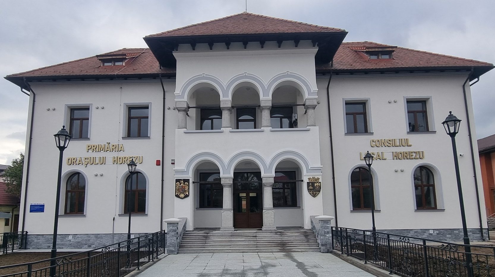 Sediul primăriei Horezu, consultare publică pentru PUG