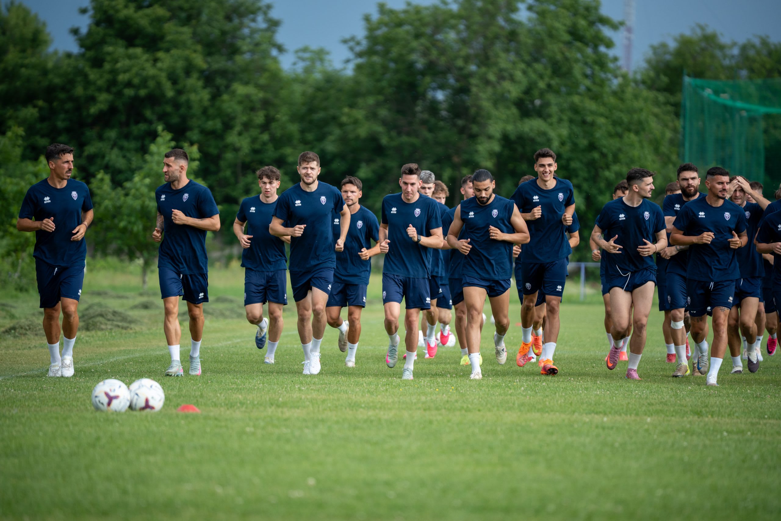 Antrenament Politehnica Timișoara la Baza sportivă