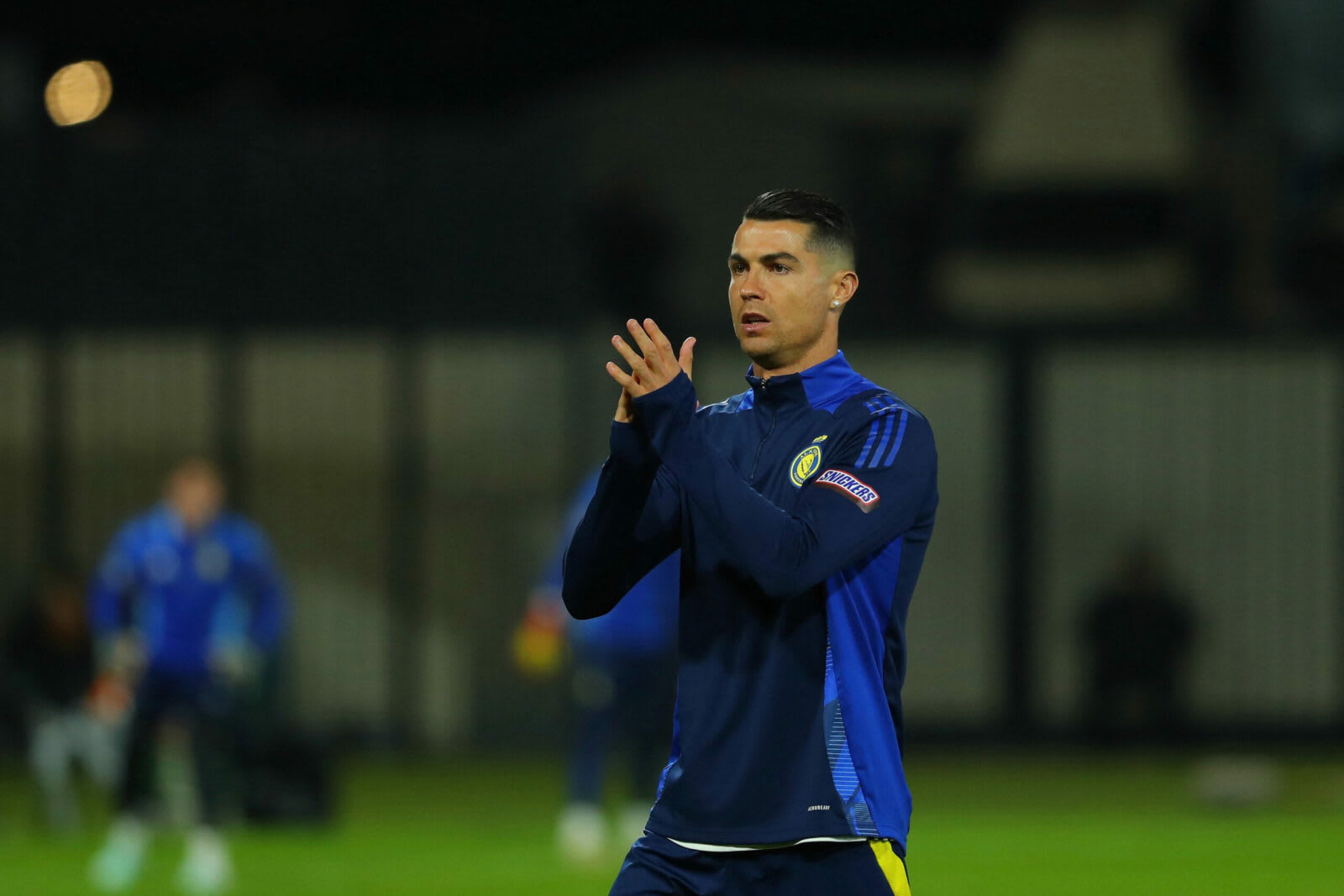 Cristiano Ronaldo marcând un gol la Cupa Mondială 2026 Cristiano Ronaldo marcând un gol la Cupa Mondială 2026