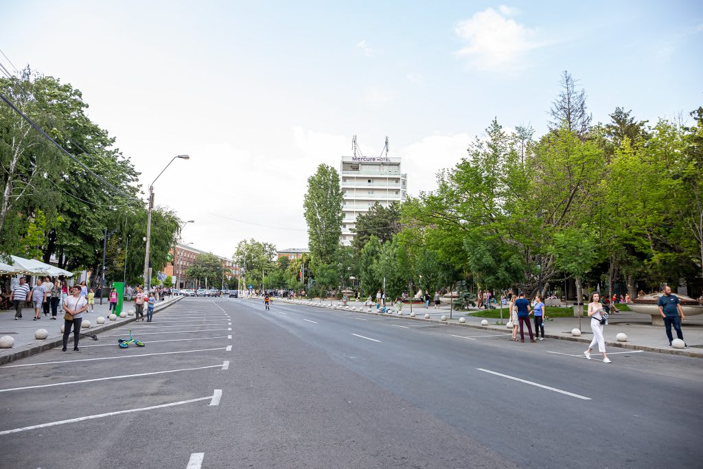 Galați: Strada Domnească devine pietonală în weekendurile din iunie până în septembrie 2026