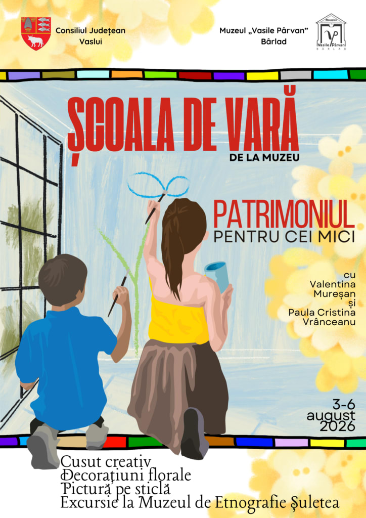 Copii participând la ateliere creative în muzeu Copii participând la ateliere creative în muzeu
