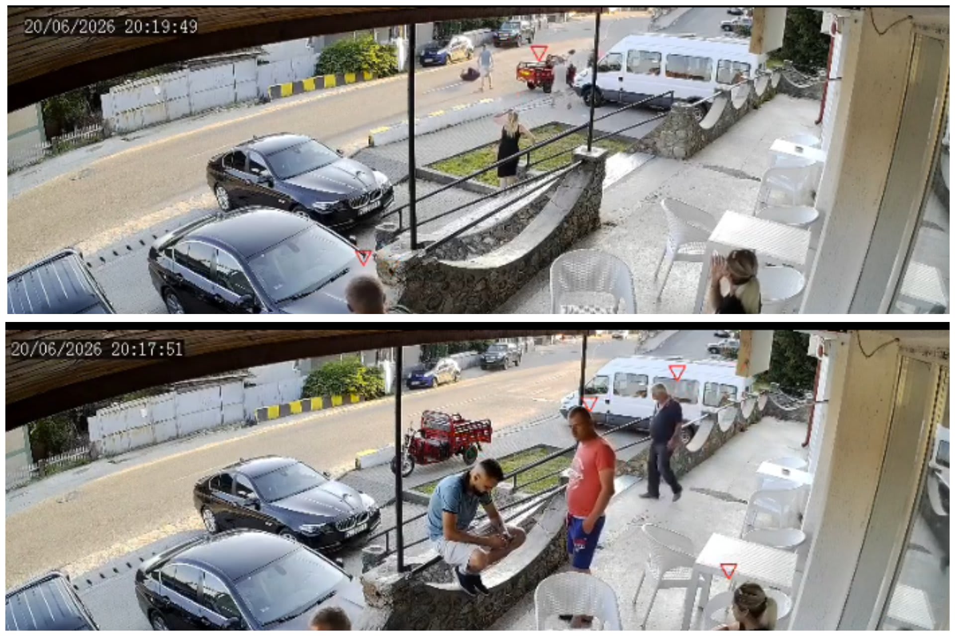 Imagini video incident mortal în comuna Vaideeni