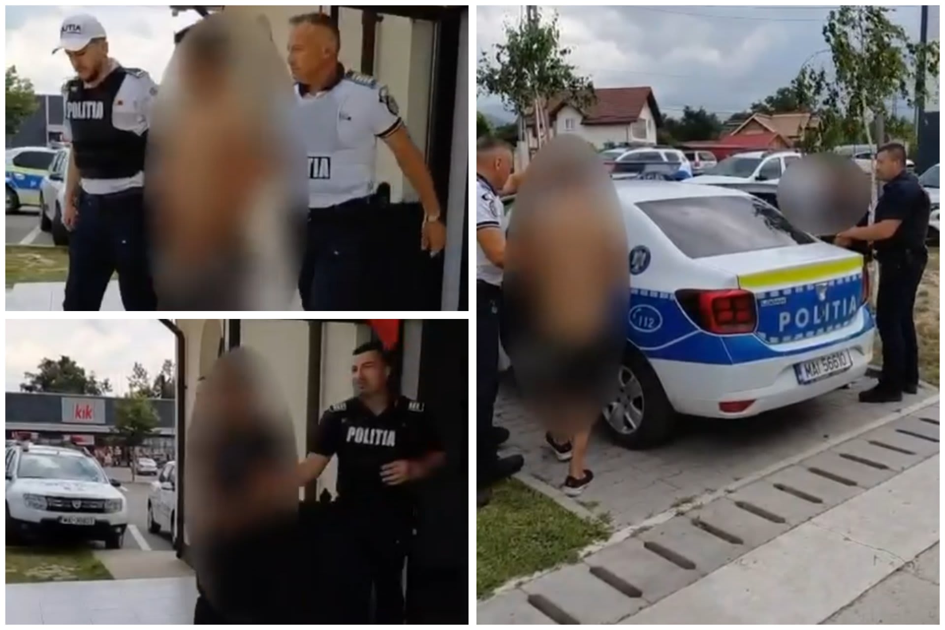 Polițiști vâlceni în acțiune în timpul perchezițiilor