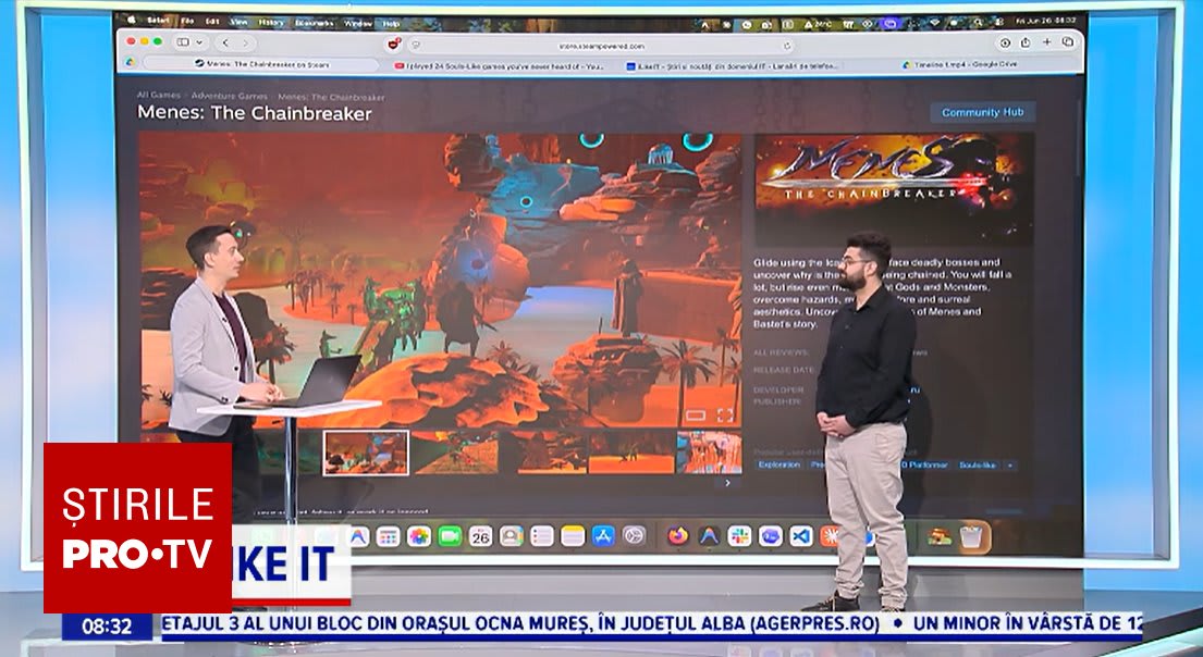 Menes: The Chainbraker, primul joc din serie despre mitologia lumii și folclorul românesc