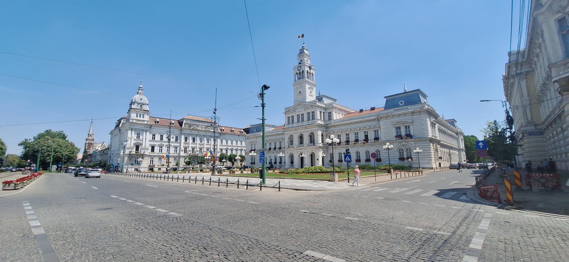 Polițiști arădeni în acțiune în timpul caniculei
