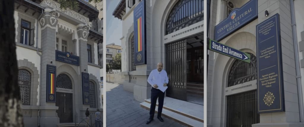Clădire istorică a fostului BNR din Râmnicu Vâlcea, reabilitată și modernizată