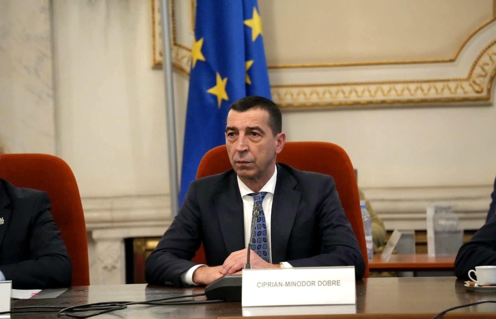 Deputat Ciprian Dobre în discurs politic