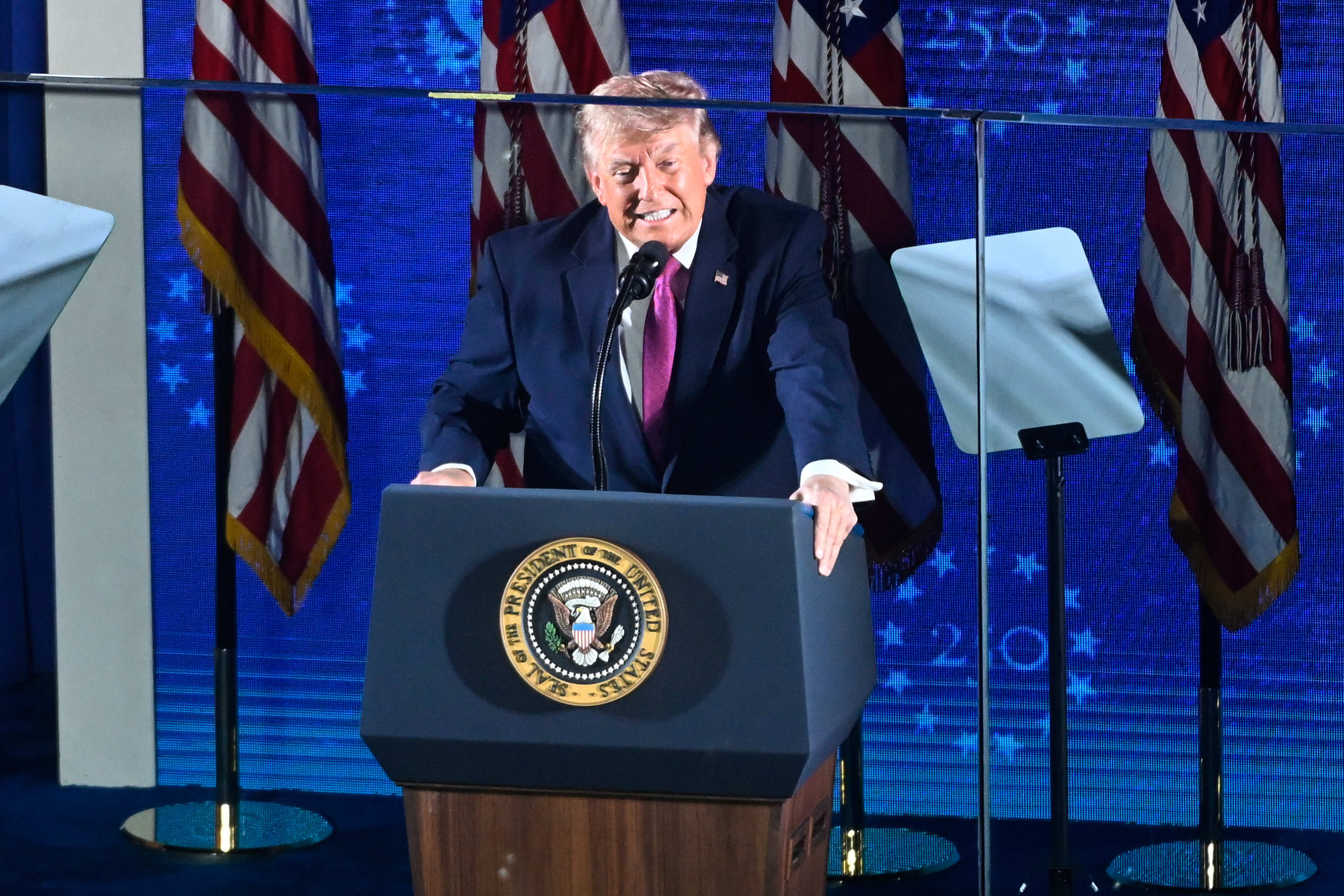 Donald Trump susține discursul de Ziua Independenței pe Muntele Rushmore