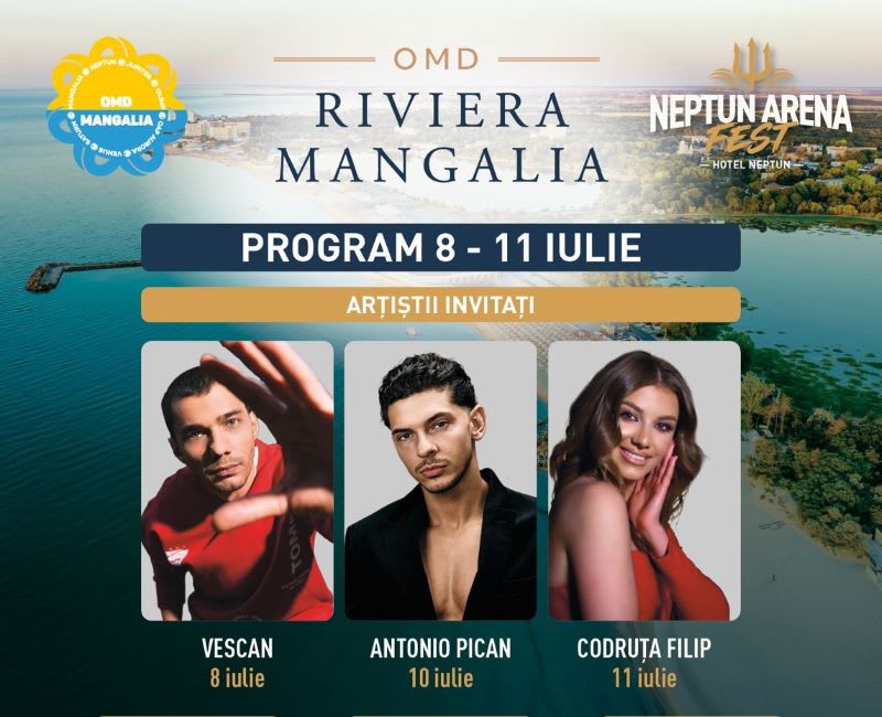 Scene din festivalul dansului pe Riviera Mangalia, artiști și turiști în acțiune Scene din festivalul dansului pe Riviera Mangalia, artiști și turiști în acțiune