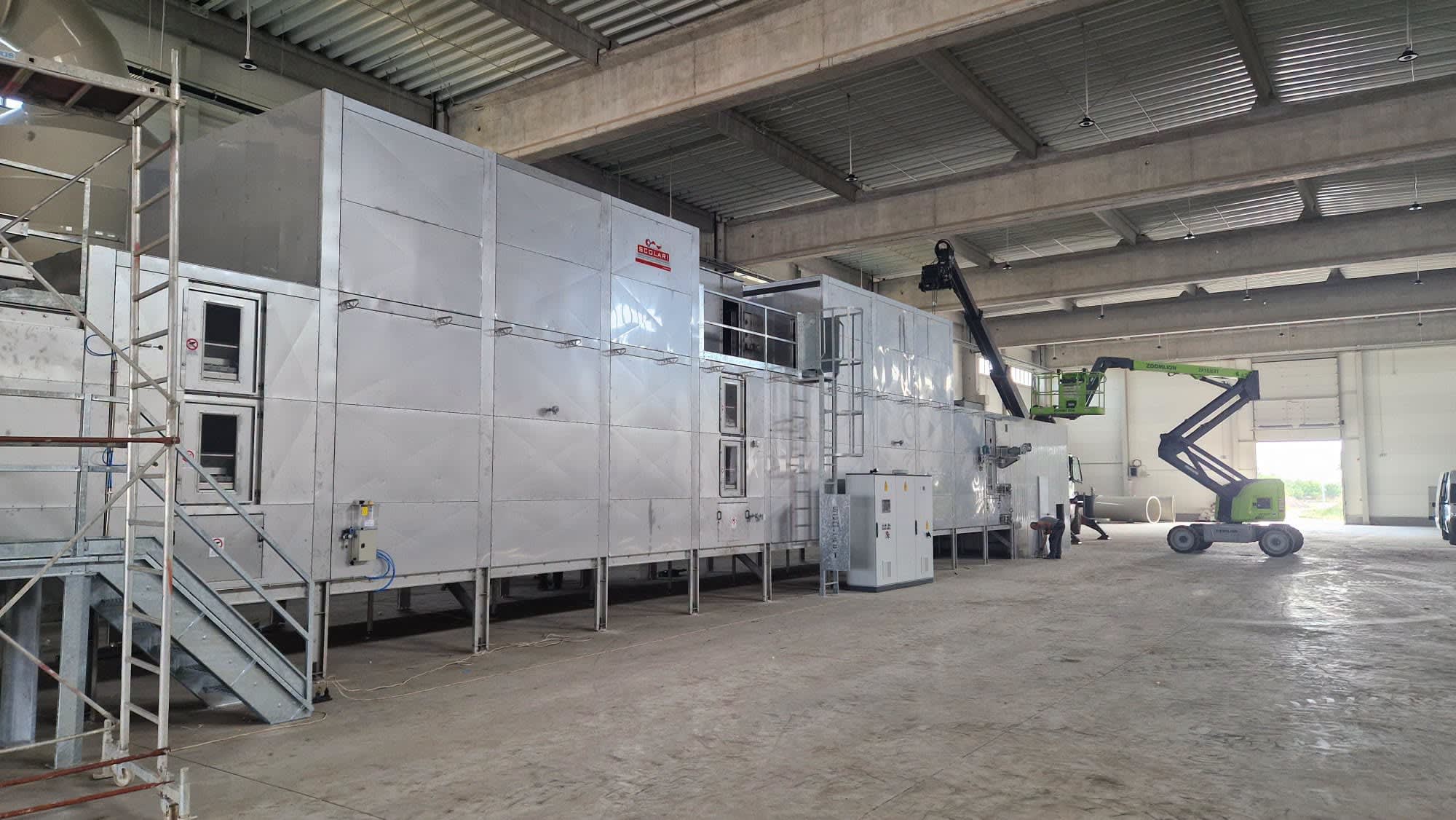 Echipamente industriale pentru valorificarea nămolului la stația de epurare Echipamente industriale pentru valorificarea nămolului la stația de epurare