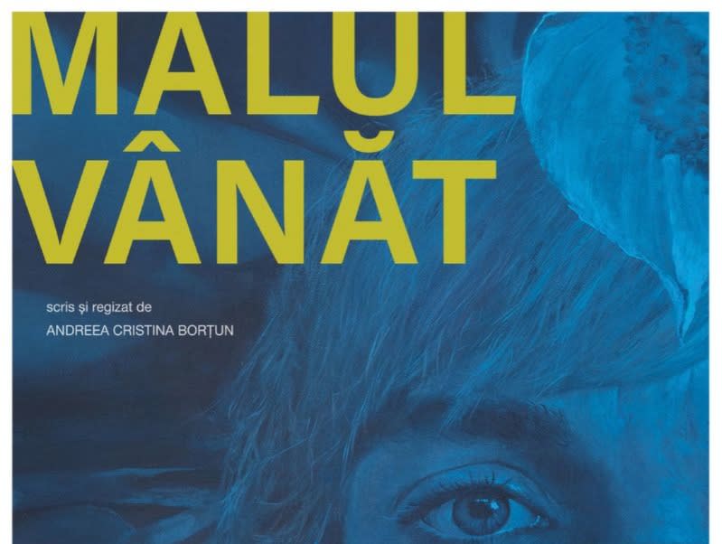Actrița Mihaela Subțirică în timpul proiecției filmului «Malul Vânăt»