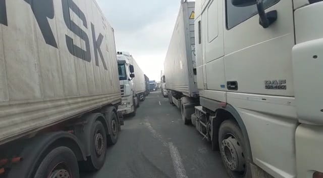 Camioane peste 7,5 tone pe DN 39 între Agigea și Mangalia