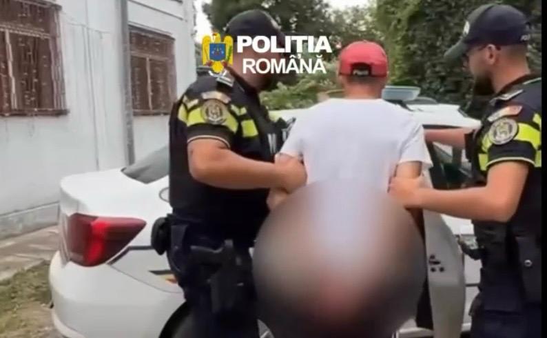 Polițiști în acțiune la Negru Vodă