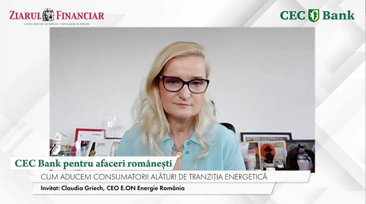 Claudia Griech vorbește la conferință despre investiții energetice Claudia Griech vorbește la conferință despre investiții energetice