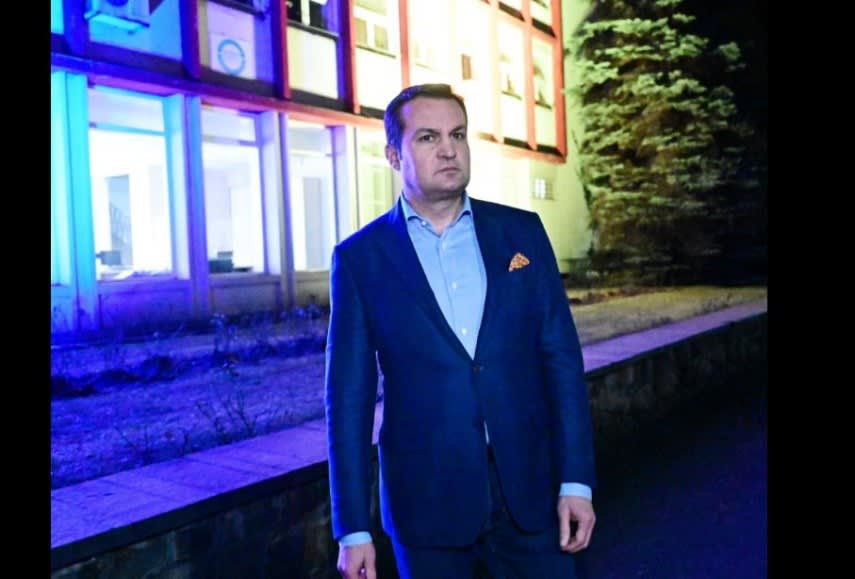 Cătălin Cherecheș în sala de judecată, în fața tribunalului Cătălin Cherecheș în sala de judecată, în fața tribunalului