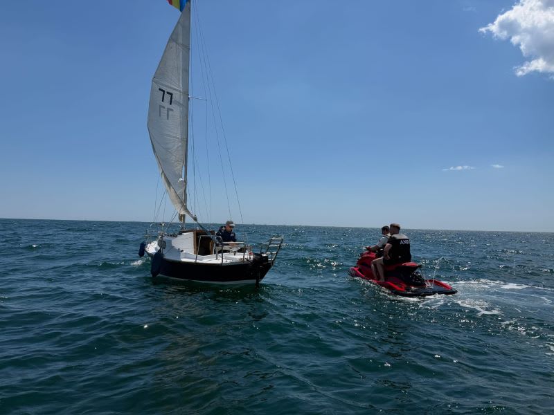 Control poliție ambarcațiuni zone de agrement nautic România