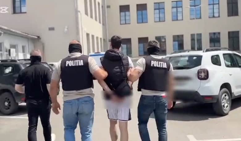 Polițiști clujeni în acțiune în zona Parcului Central