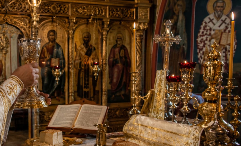 Euharistie la altar