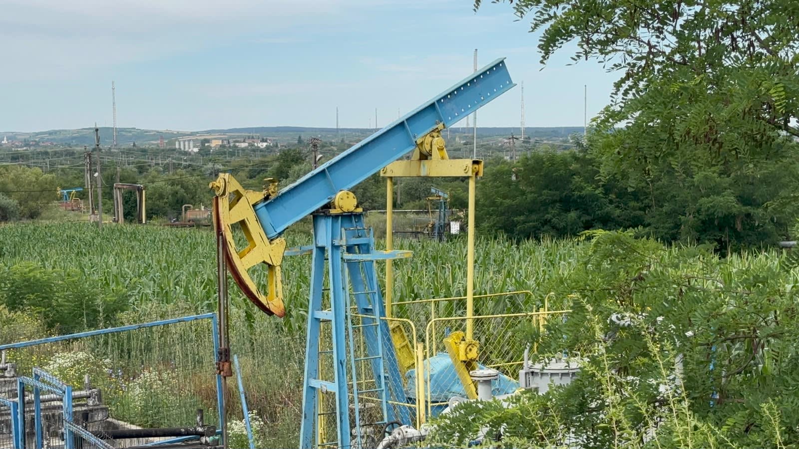 Sonde petrolieră în Leșmir, Sălaj
