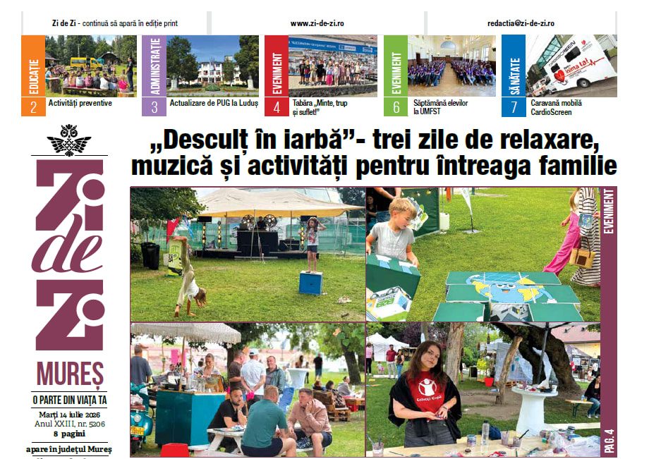 Activități culturale și sportive în Târgu Mureș, evenimente în aer liber Activități culturale și sportive în Târgu Mureș, evenimente în aer liber