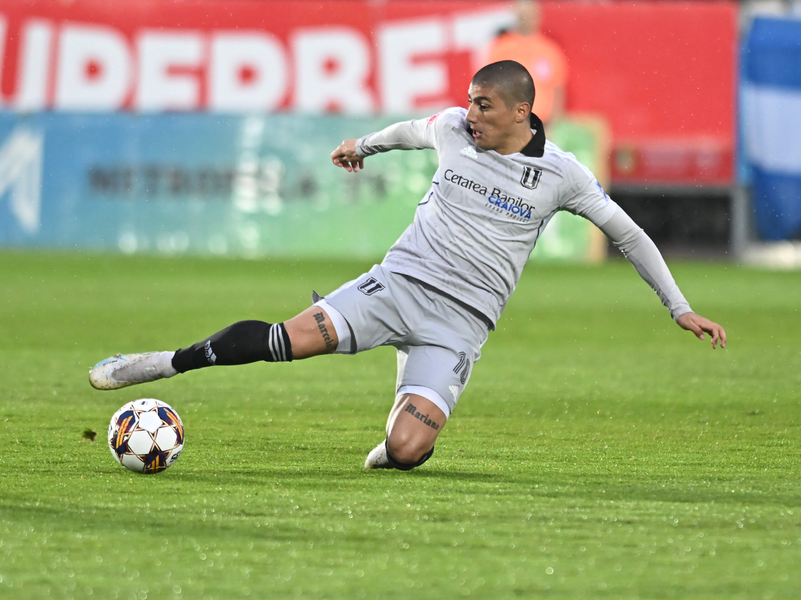 Juan Bauza în tricoul echipei FC U Craiova
