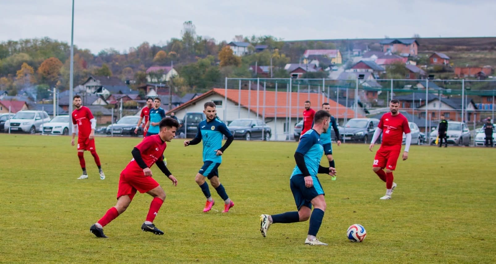 Fotbal echipă FC Chieșd în acțiune pe teren