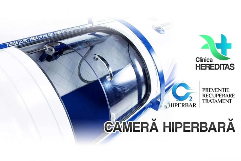 Camera hiperbară la Clinica Hereditas Suceava