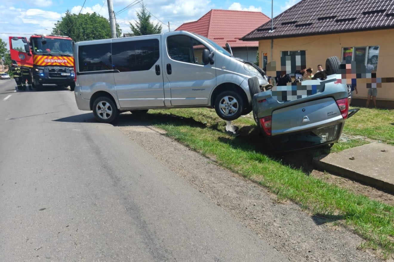 Accident rutier în Harghita