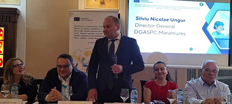 Reprezentanți ai DGASPC Maramureș în discuție despre platforma 119