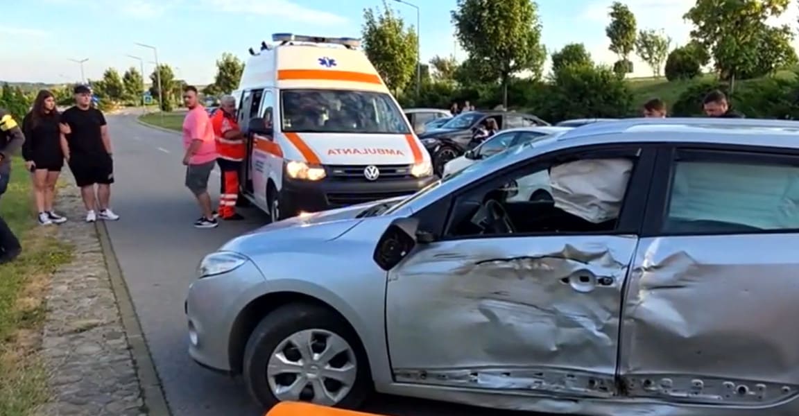 Tânăr șofer tânăr accident rutier România