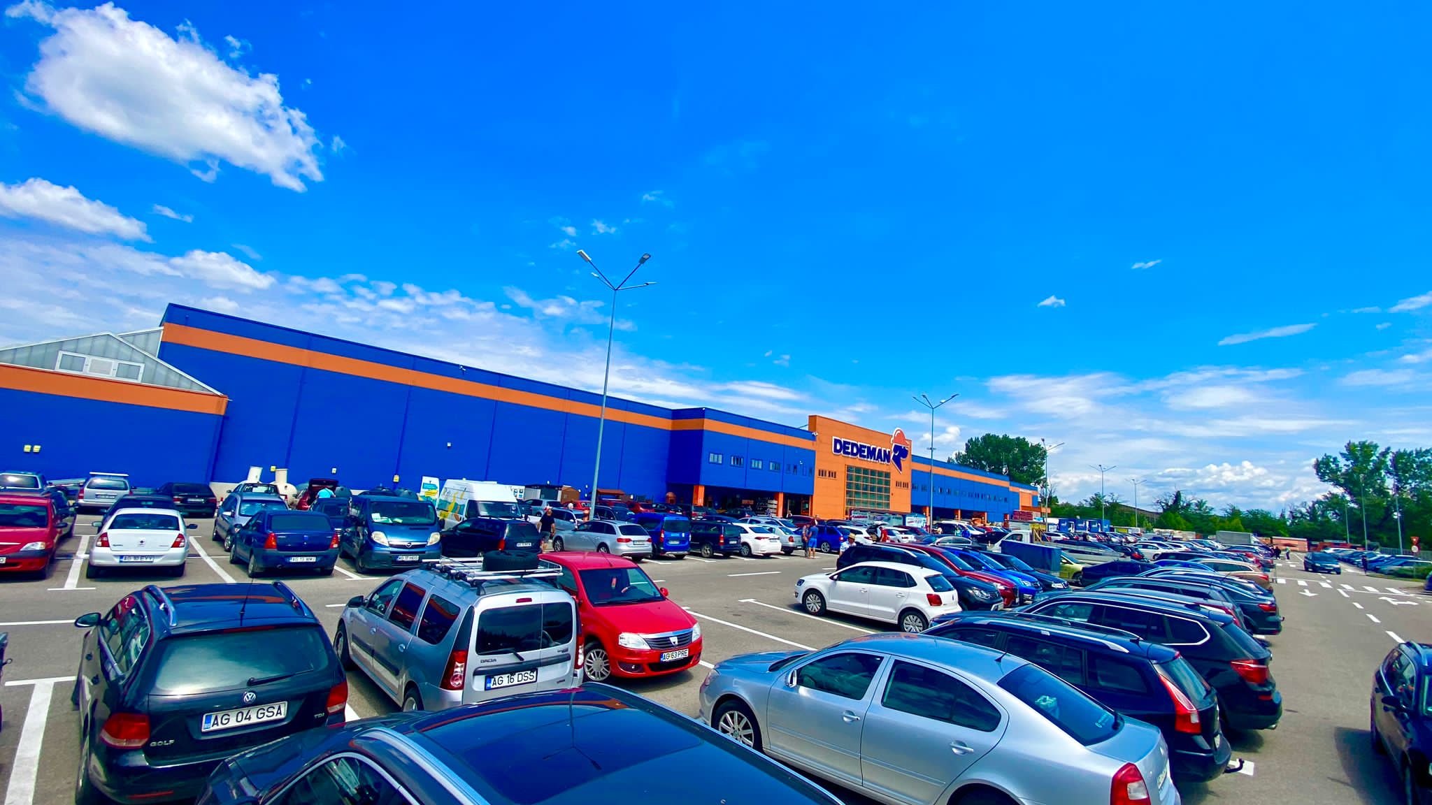 Proiect de centru comercial Dedeman în Pitești, plan urbanistic