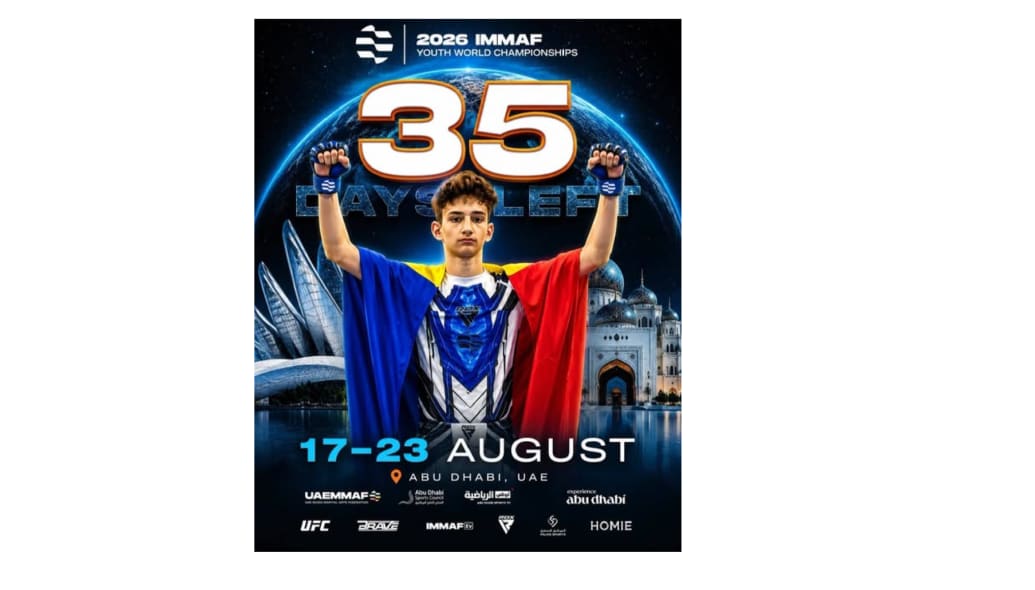 Patrick Crînguș în timpul antrenamentelor pentru Campionatul Mondial MMA