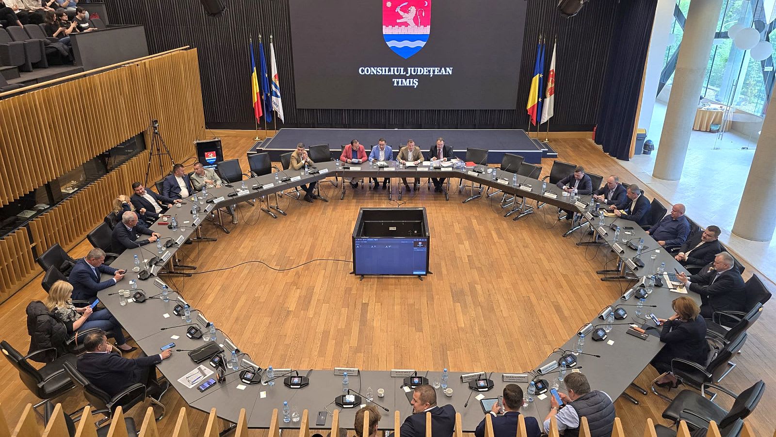 Harta strategică a județului Timiș cu resurse și infrastructură