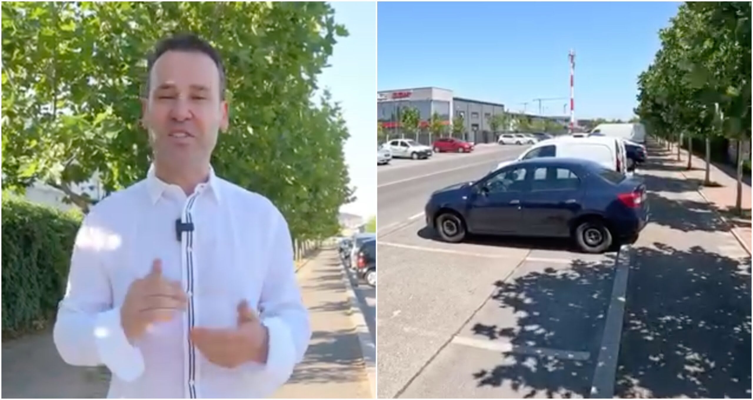 Primar Sector 3 explicând gestionarea mașinii în concediu