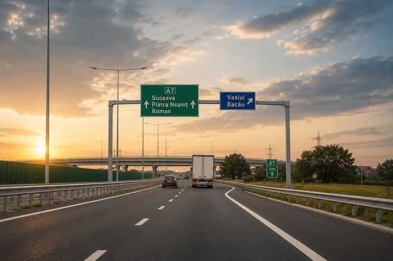 IPJ Bacău a anunțat: Închiderea circulației pe Varianta Ocolitoare A7 a fost amânată