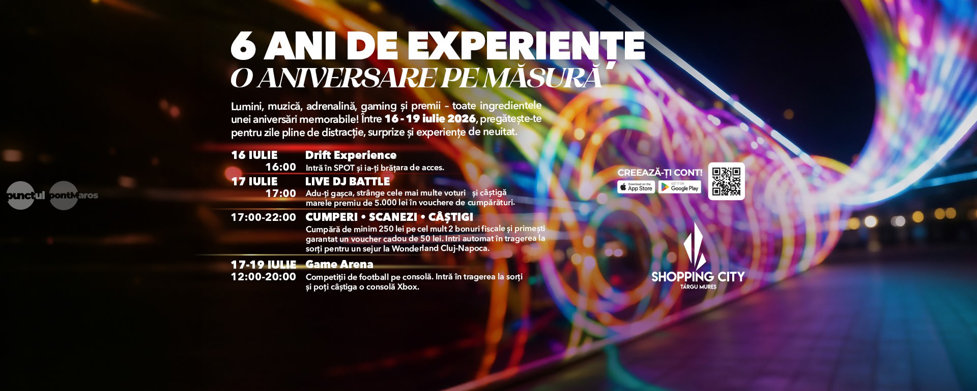 Eveniment drift și gaming la Shopping City Târgu Mureș