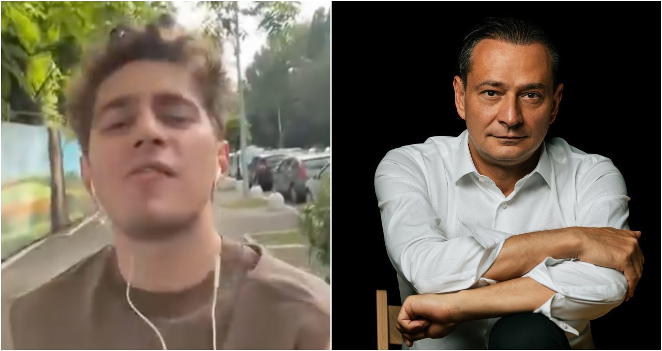 Tiktoker din București laudând Berceniul pe trotuar