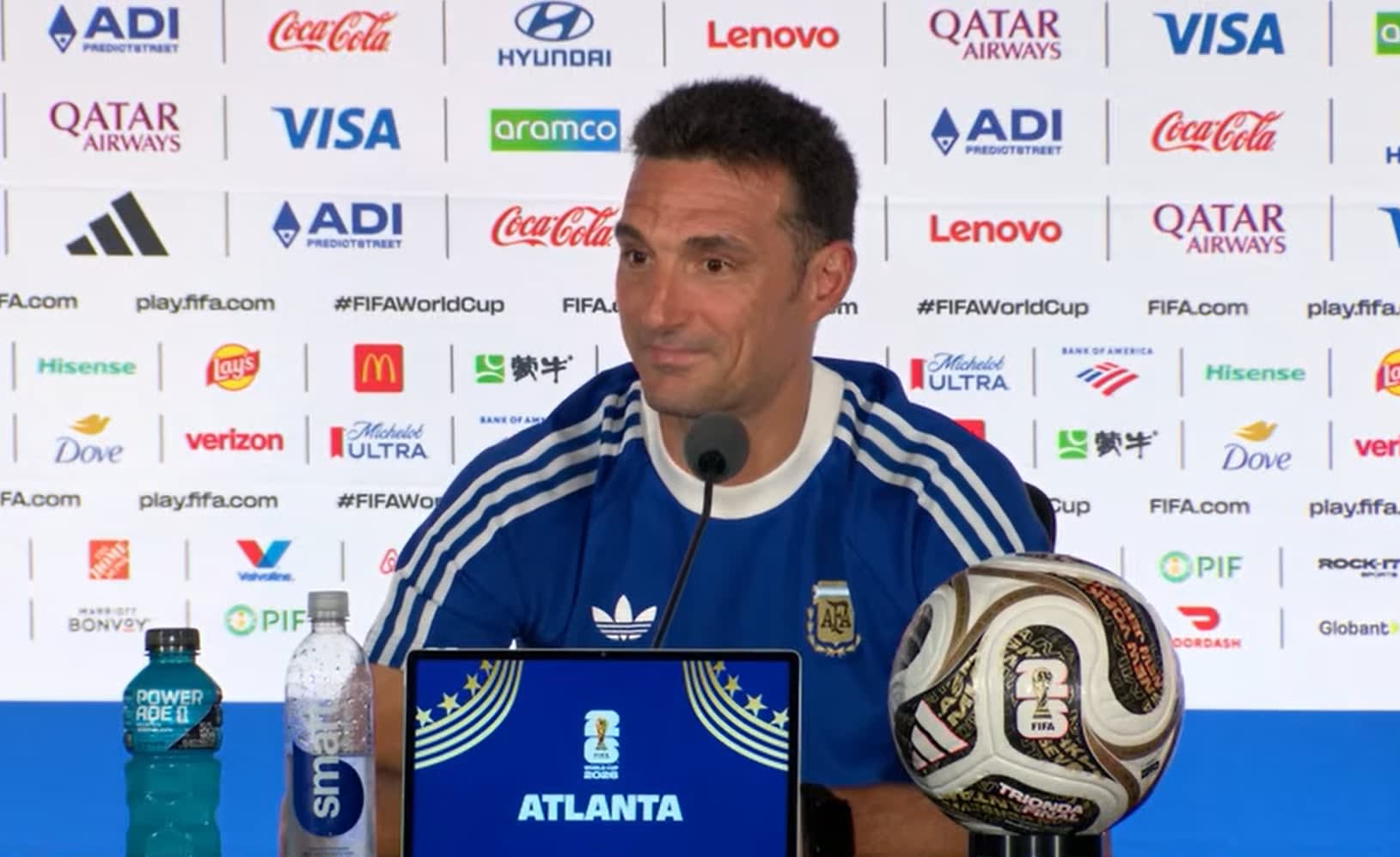 Lionel Scaloni în conferință de presă înainte de semifinala CM 2026