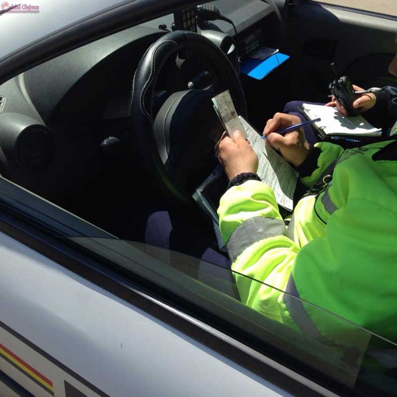 Polițiști rutieri din Maramureș în acțiune