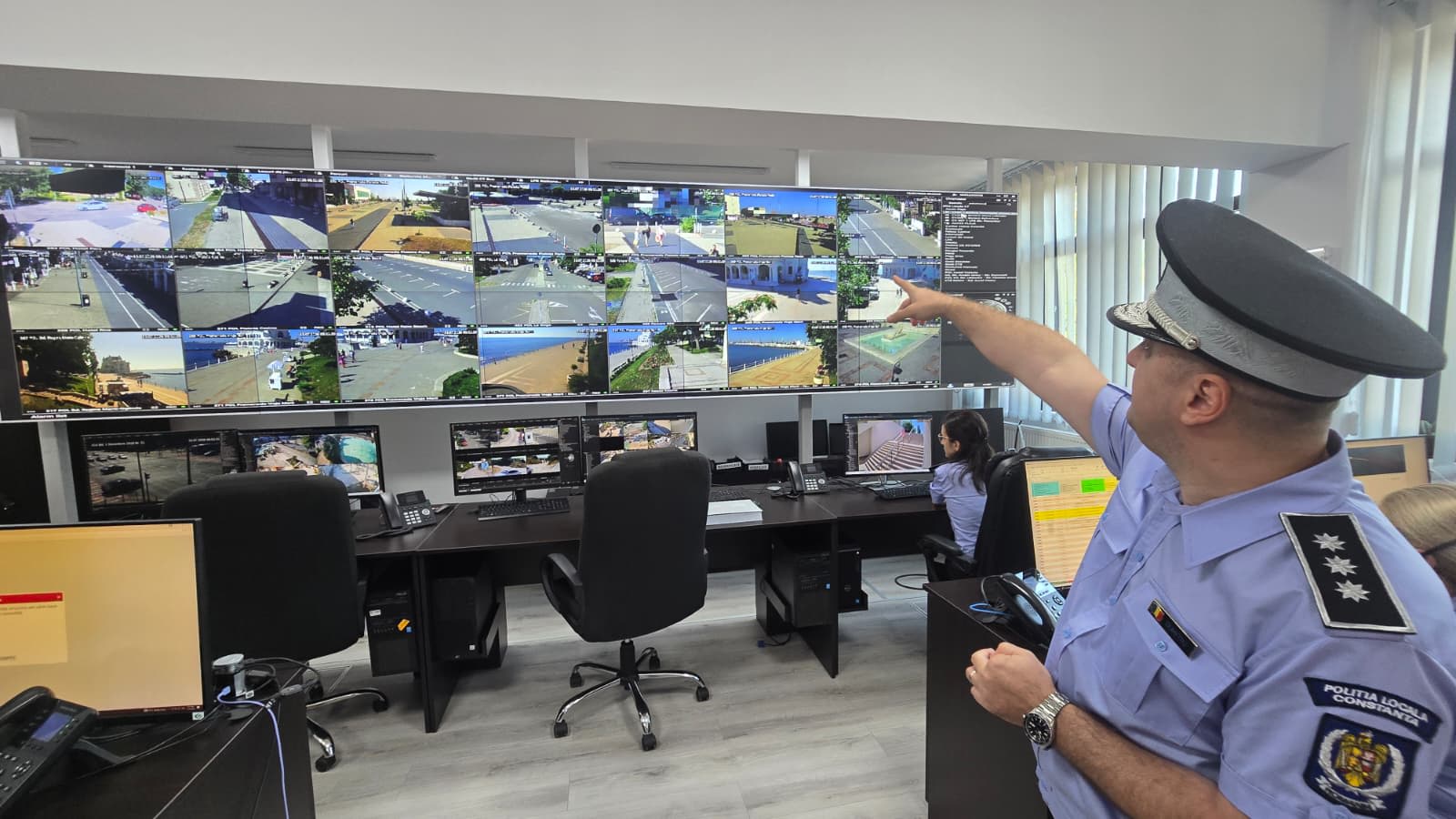 Camere de supraveghere video montate în intersecție, Constanța