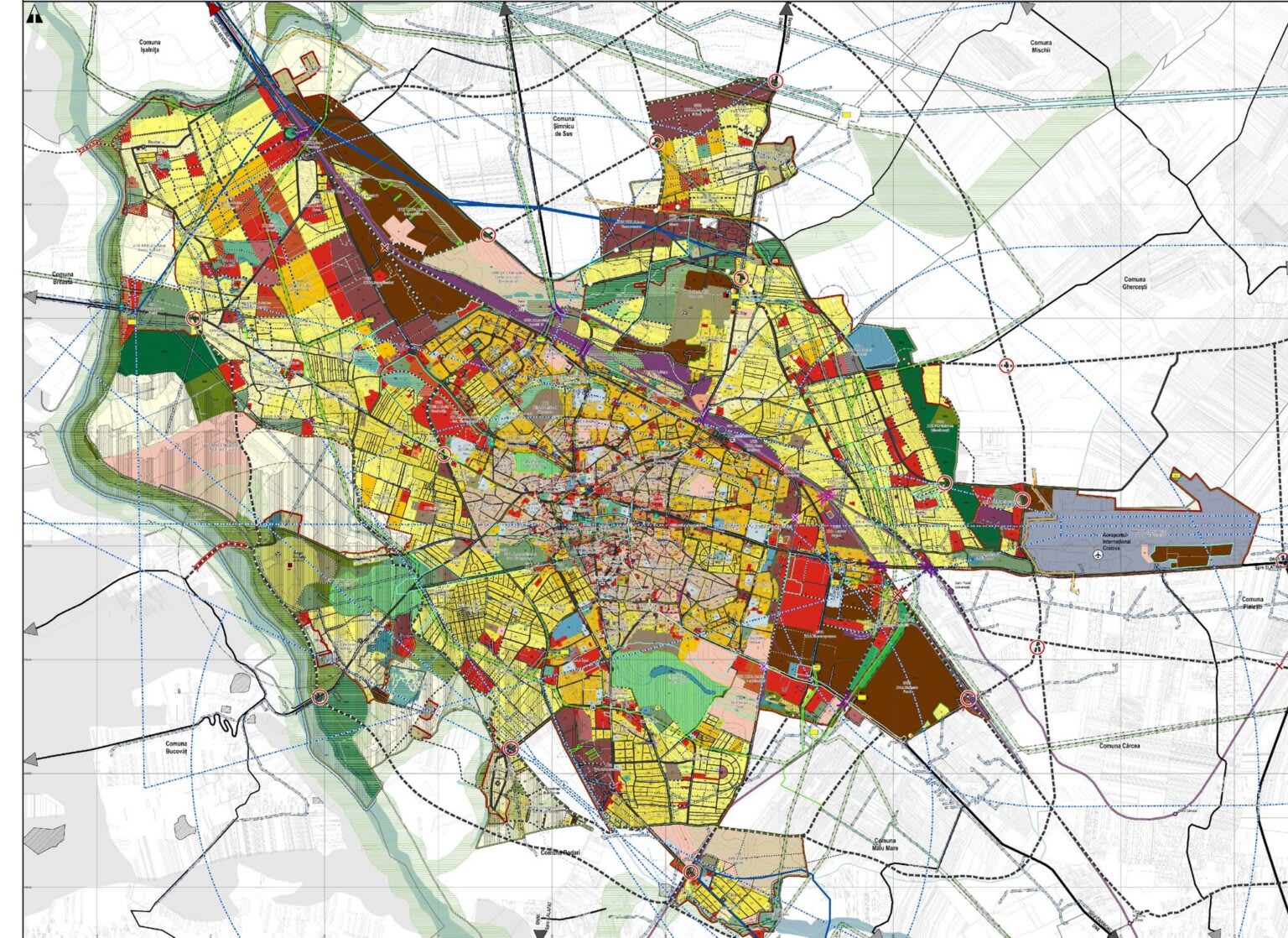 Primăria Craiova și planul urbanistic general