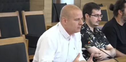 Dr. Tiberiu Irimia discutând despre revitalizarea Piteștiului