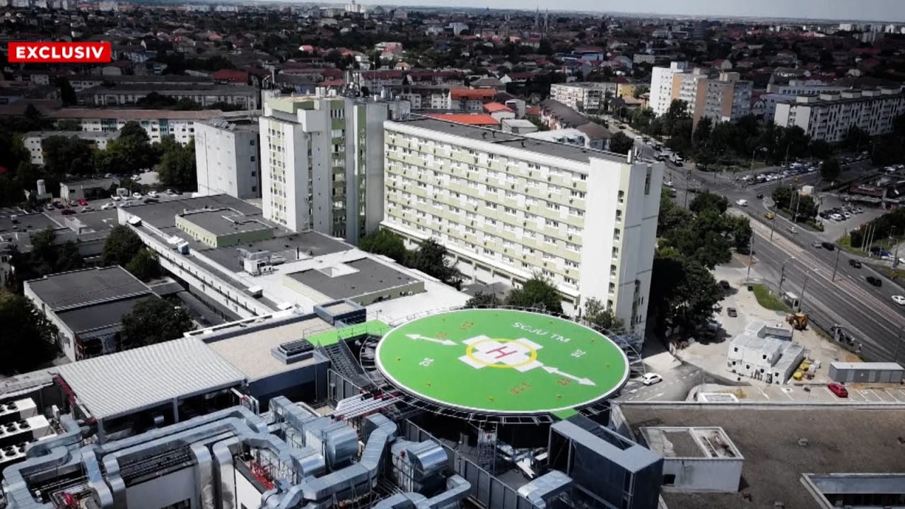 Noul spital de arși de la Timișoara, clădire modernă, echipamente de ultimă generație
