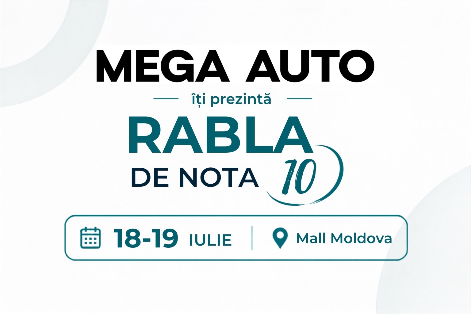 Eveniment Mega Auto Rabla 2026