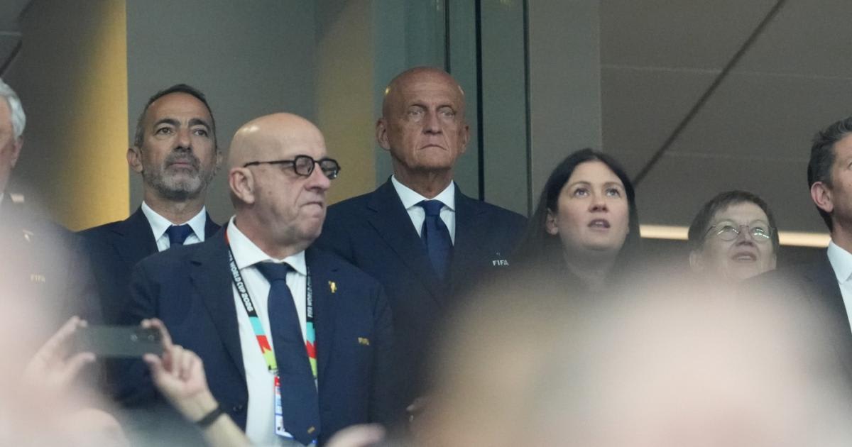 Arbitru FIFA în acțiune la semifinala Franța - Spania