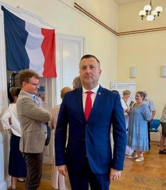 Nicușor Dan participând la eveniment oficial în București Nicușor Dan participând la eveniment oficial în București