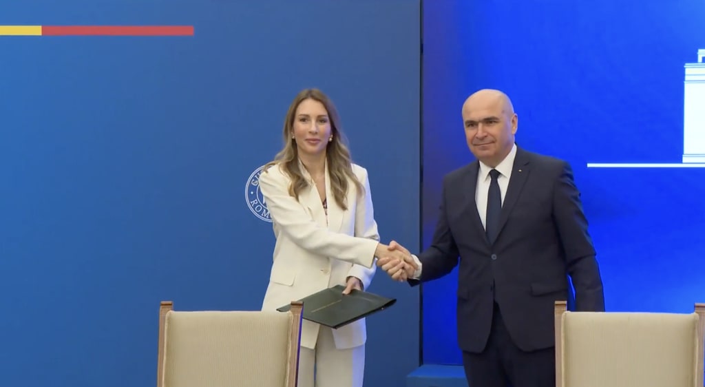 Semnarea memorandumului pentru proiectul hidrocentral Djerdap 3