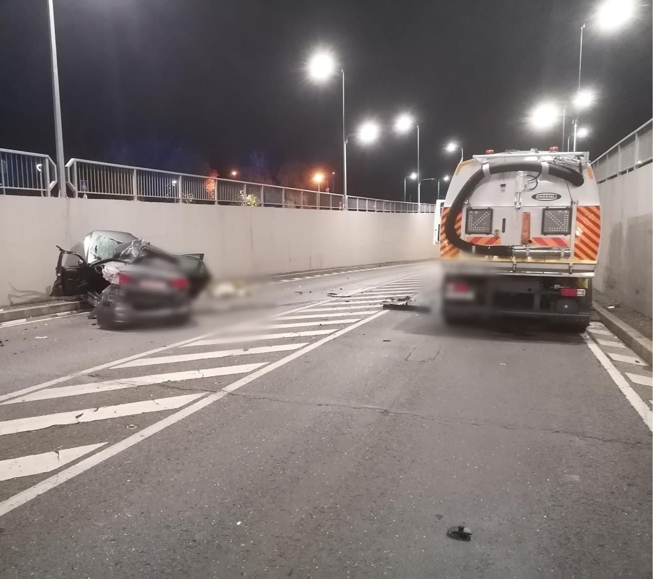 Motociclist rănit transportat la spital în Timișoara