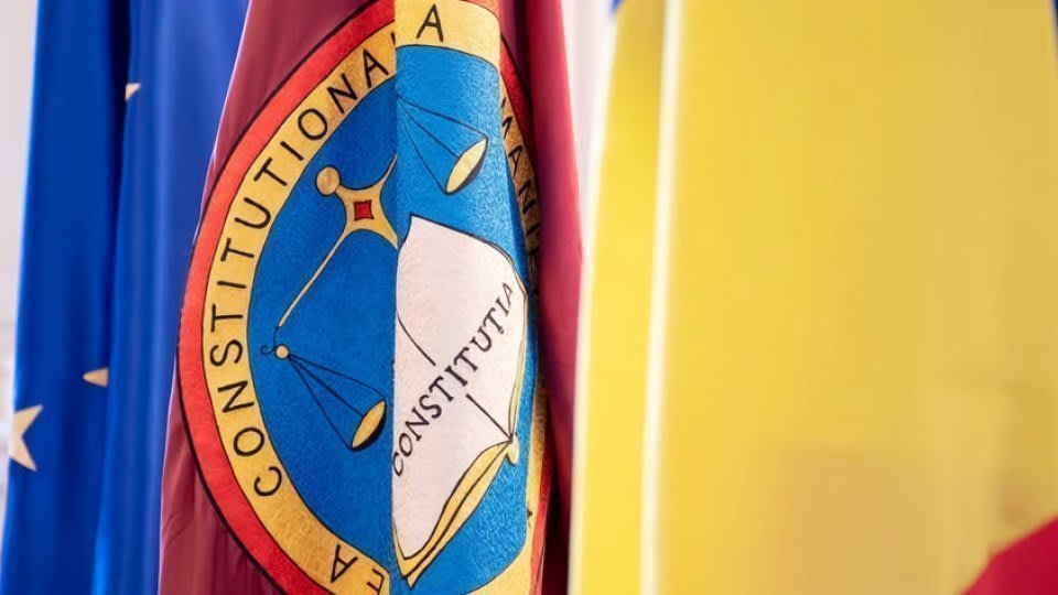 Sala de judecată a CCR în timpul deliberărilor