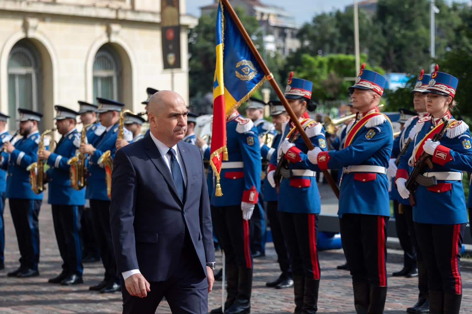 Ilie Bolojan la evenimentul de Ziua MAI, discurs și mulțumiri angajaților